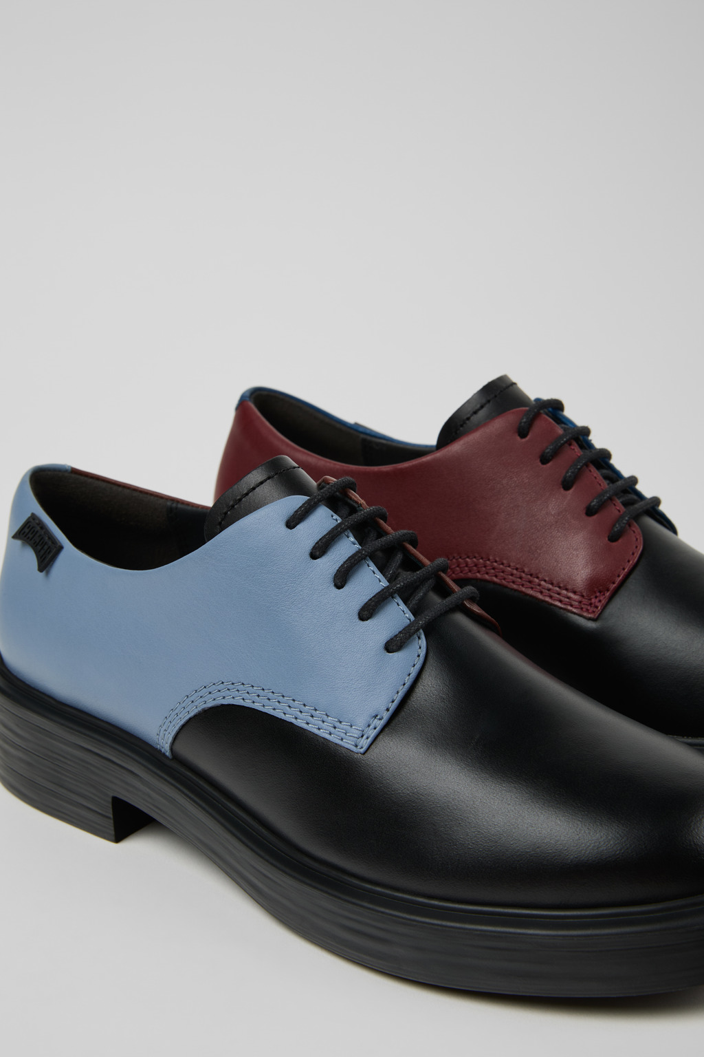 Twins Multicolor Leather Shoes for Women.