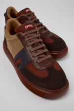 Runner K21 Multicolored Textile and Nubuck Sneakers for Women
