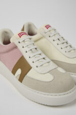 Runner K21 Multicolored Textile and Nubuck Sneakers for Women