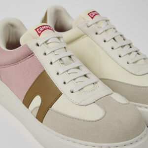 Runner K21 Multicolored Textile and Nubuck Sneakers for Women