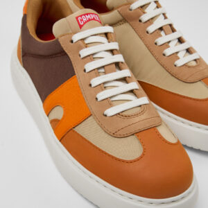 Runner K21 Sorona® Multicolor Recycled PET and Nubuck Sneakers for Women.