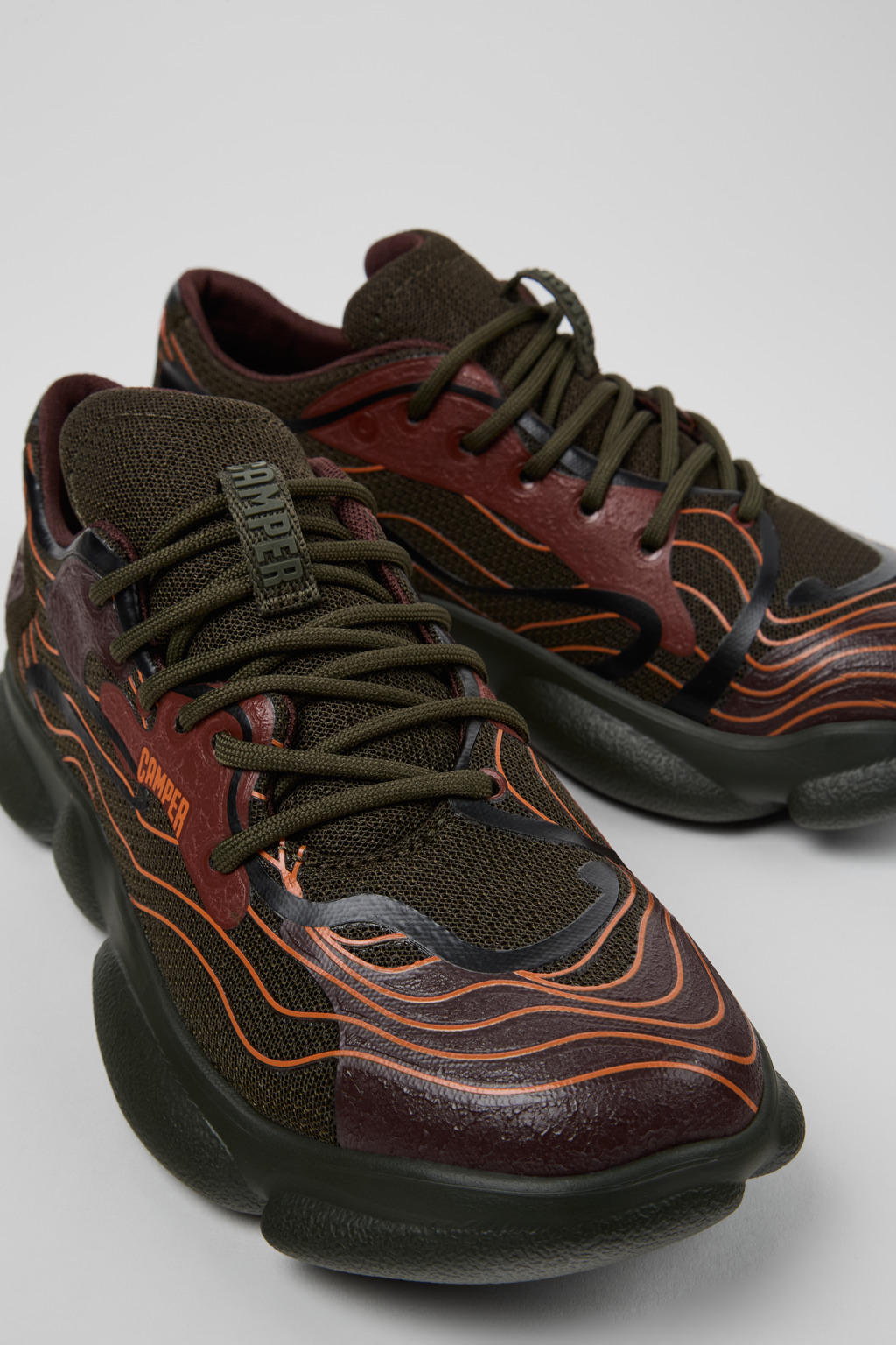 Karst Multicolored Textile Sneaker for Women