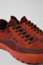 Peu Serra 360º Durable Burgundy Engineered Material Sneakers for Women