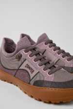 Peu Serra 360º Durable Pink Engineered Material Sneakers for Women