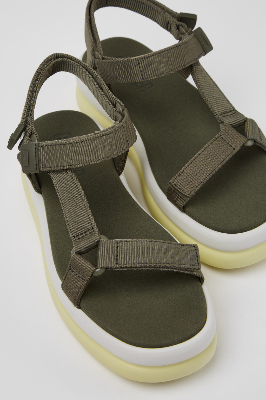 Pelotas Flota Up Green Recycled PET Sandals for Women.