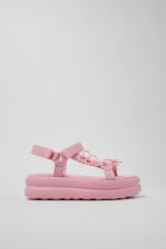 Twins Pink Recycled PET Sandals for Women.