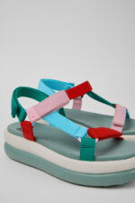 Twins Multicolor Recycled PET Sandals for Women.