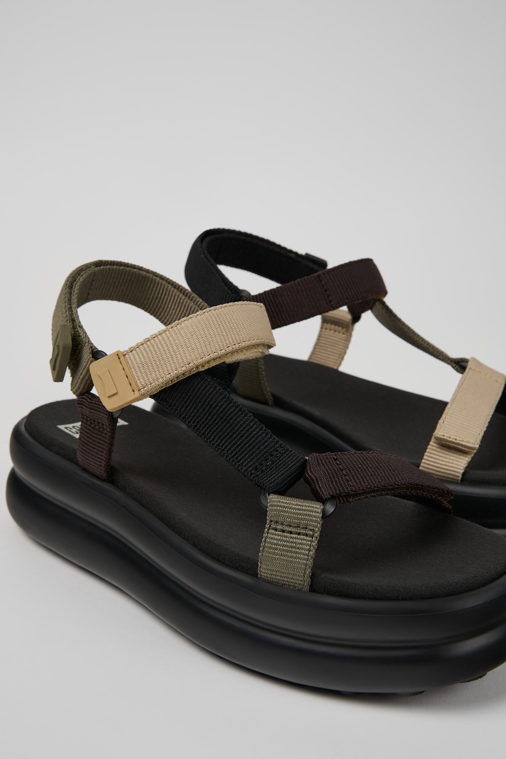 Twins Multicolor Recycled PET Sandals for Women.