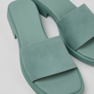 Dana Green Nubuck Sandals for Women.