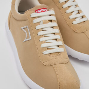 Pelotas XLite Beige Recycled PET and Nubuck Women's Sneakers.