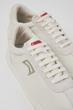 Pelotas XLF White Leather and Nubuck Sneakers for Women.