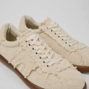 Pelotas Soller Beige Organic Cotton Sneakers for Women.