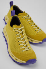 Camper x SUNNEI - PELOTISSIMA Yellow and Blue Textile Women's Sneakers.