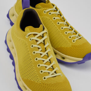 Camper x SUNNEI - PELOTISSIMA Yellow and Blue Textile Women's Sneakers.