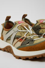 Twins Multicolor Recycled PET and Nubuck Sneakers for Women.