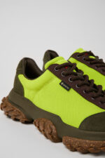 Karst Trek GORE-TEX Green and Brown Textile and Nubuck Sneakers for Women.