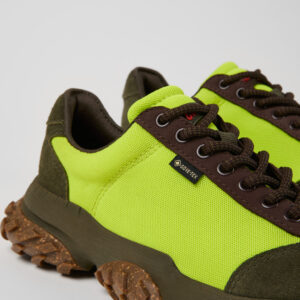 Karst Trek GORE-TEX Green and Brown Textile and Nubuck Sneakers for Women.
