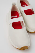 Pelotas Athens White Leather Sneakers for Women.