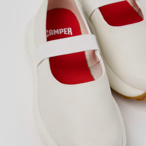 Pelotas Athens White Leather Sneakers for Women.
