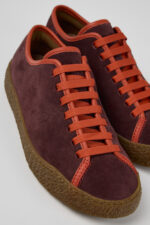 Peu Terreno Multicolor Nubuck and Leather Shoes for Women.
