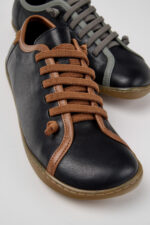 Twins Multicolor Leather Shoes for Women.