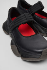 Karst 2 Black Leather Sneakers for Women.