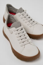 Peu Serra 360º Durable White Leather Sneakers for Women