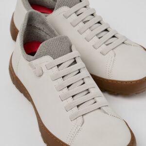 Peu Serra 360º Durable White Leather Sneakers for Women