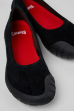 Peu Path Black Nubuck Sneakers for Women.