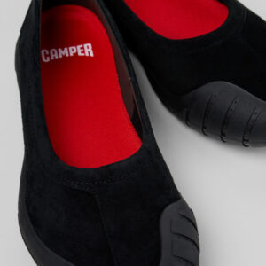 Peu Path Black Nubuck Sneakers for Women.
