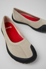 Peu Path Gray Nubuck Sneakers for Women.