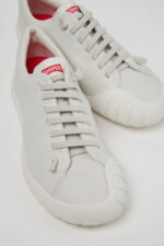 Peu Path+ White Leather Sneakers for Women.