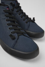 Andratx Navy blue textile sneakers for men