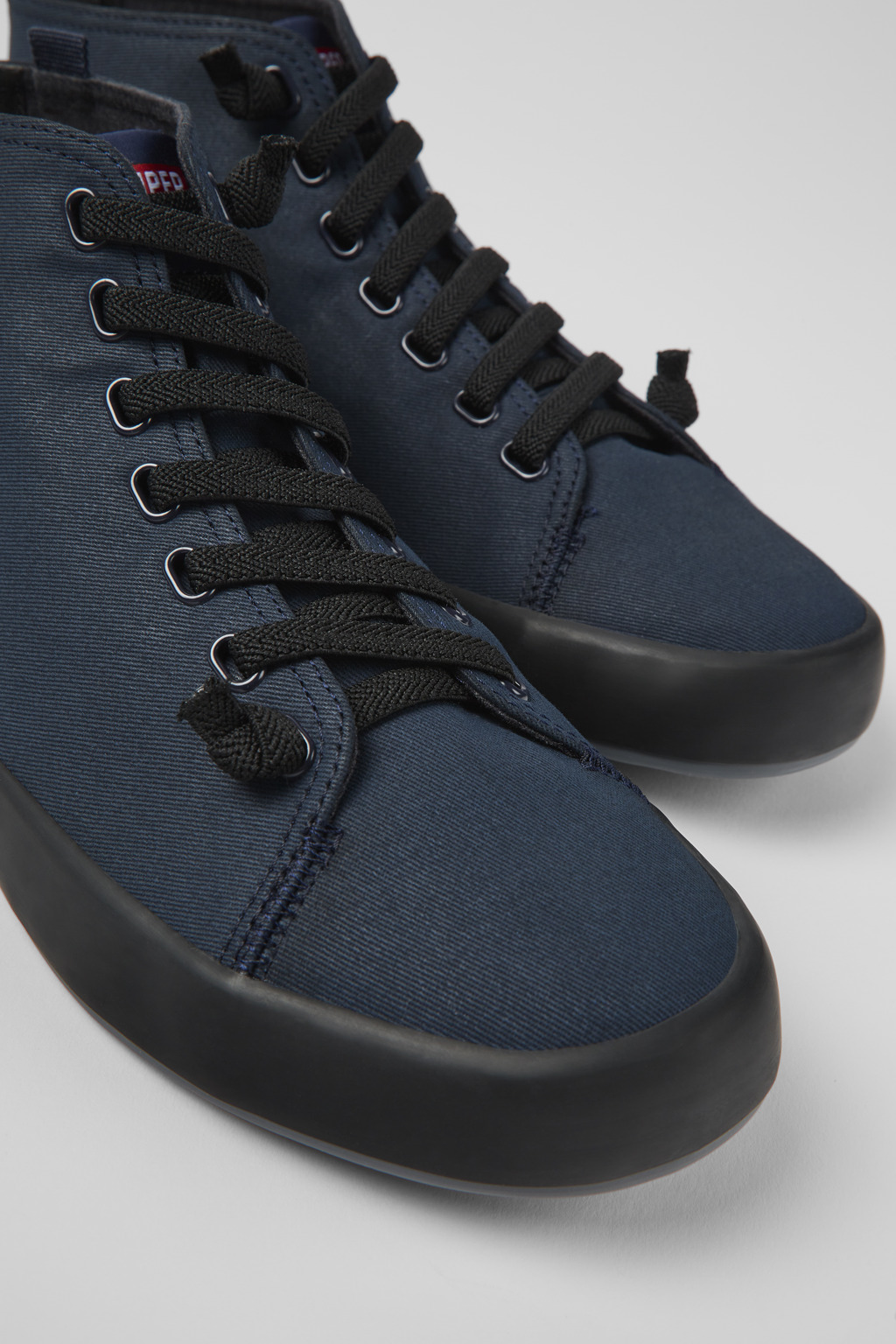 Andratx Navy blue textile sneakers for men