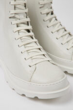 Brutus White MIRUM® ankle boots for men