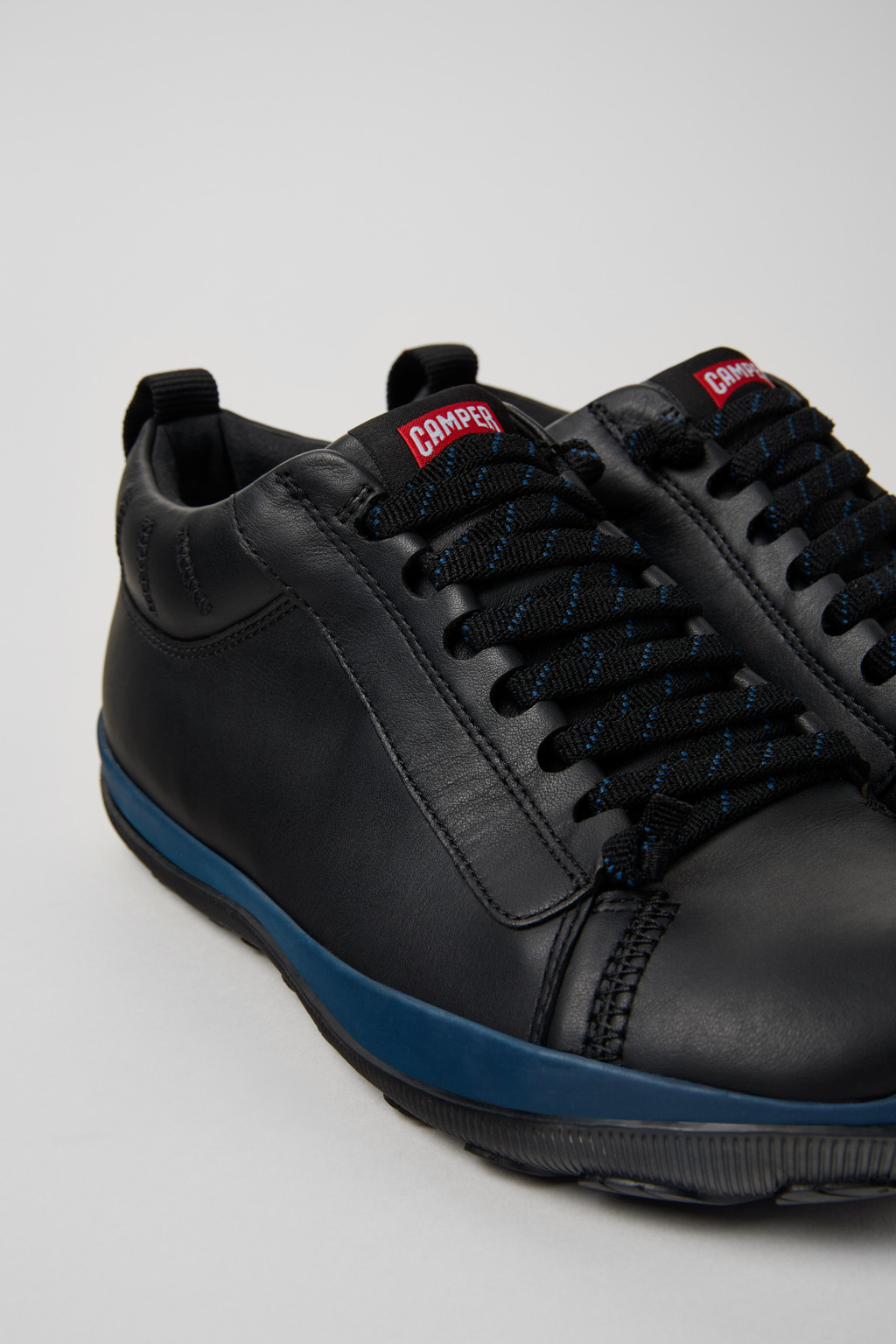 Peu Pista GORE-TEX Black leather shoes for men