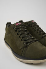 Peu Pista GORE-TEX Green nubuck shoes for men