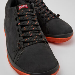 Peu Pista GORE-TEX Gray nubuck shoes for men