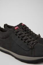 Peu Pista GM GORE-TEX Gray Nubuck Ankle Boots for Men.