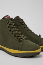 Peu Pista GORE-TEX Green nubuck ankle boots for men