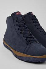 Peu Pista GORE-TEX Blue nubuck ankle boots for men