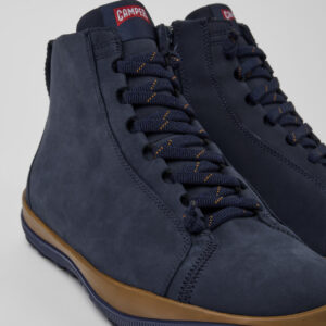 Peu Pista GORE-TEX Blue nubuck ankle boots for men
