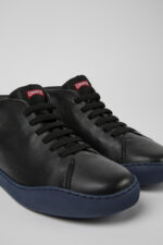 Peu Touring Black ankle boot for men