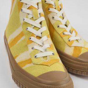 Camper x EFI Multicolored organic cotton sneakers for men