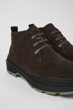 Brutus Trek MICHELIN Gray nubuck shoes for men