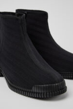 Pix TENCEL® Black TENCEL™ Lyocell boots for men
