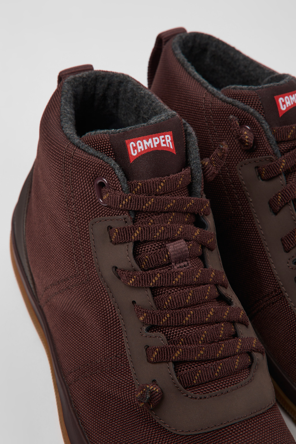Peu Pista GORE-TEX Burgundy textile ankle boots for men