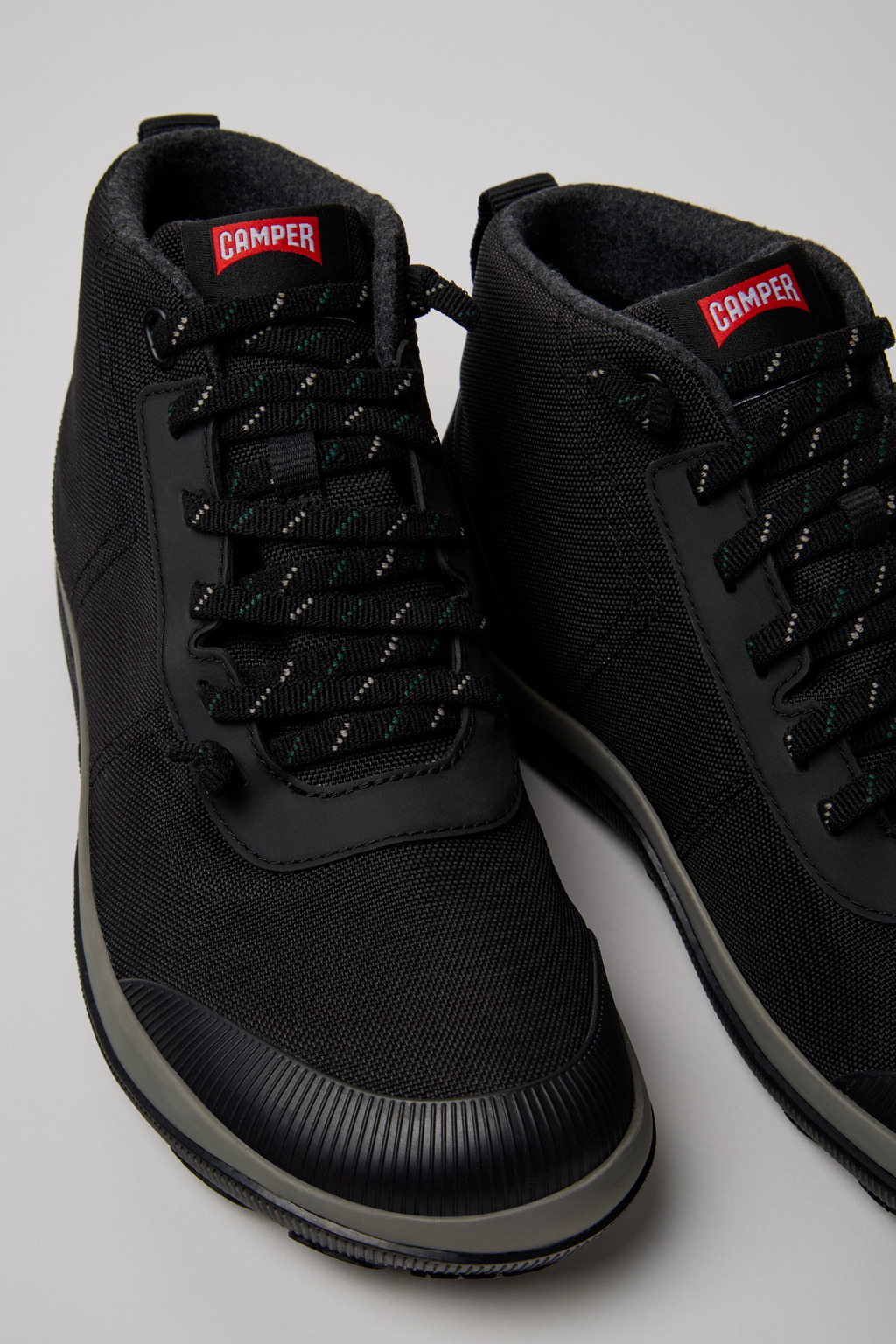 Peu Pista GM GORE-TEX Black Textile Ankle Boots for Men.