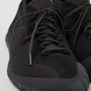 Path Black textile shoes for men