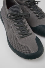 Path Gray textile shoes for men